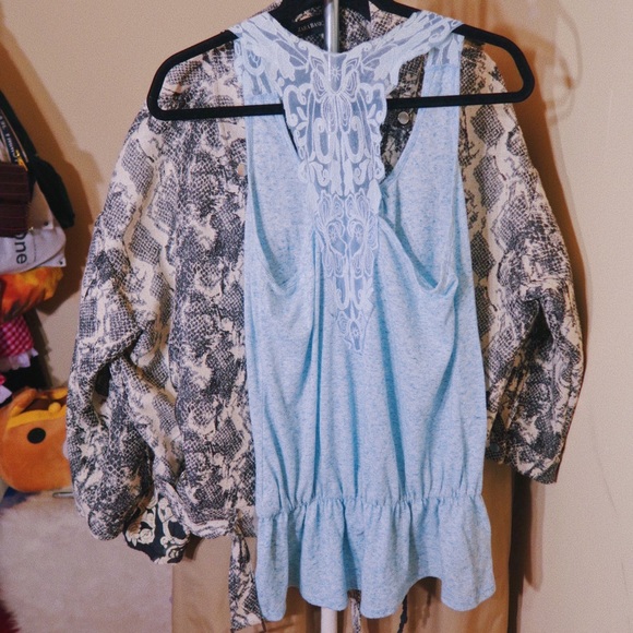 Baby Blue Tank Top - Picture 2 of 2